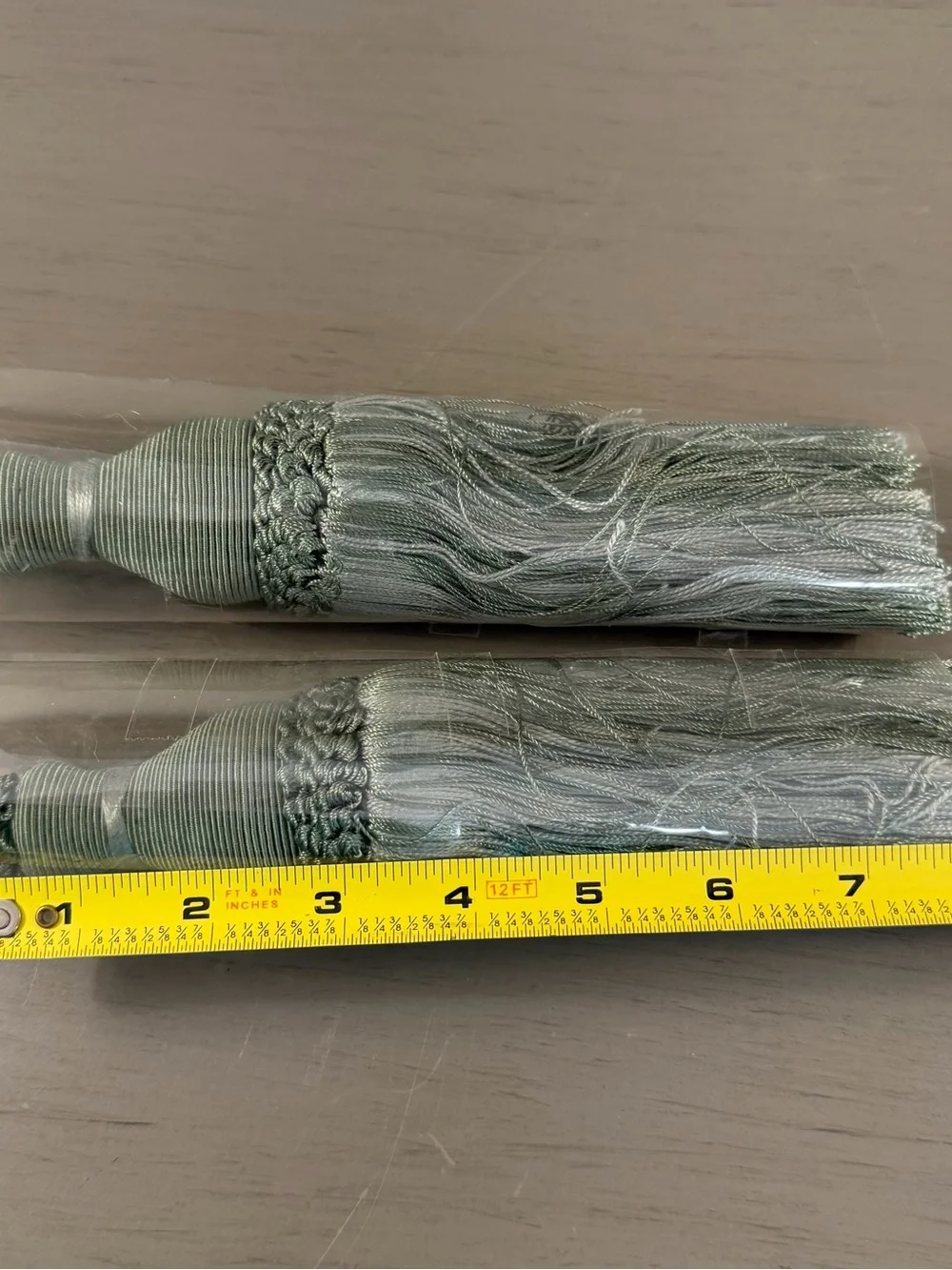 Twisted Sage Green Curtain Double Tassel Curtain Tieback Chair Furniture